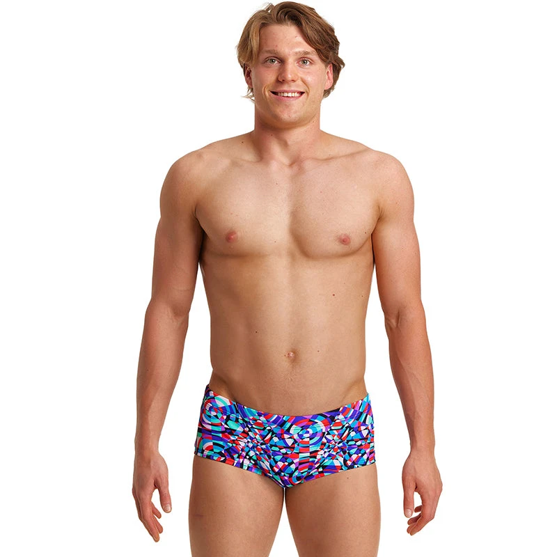 Funky Trunks - Video Star - Mens Classic Trunks 1 Funky Trunks - Video Star - Mens Classic Trunks