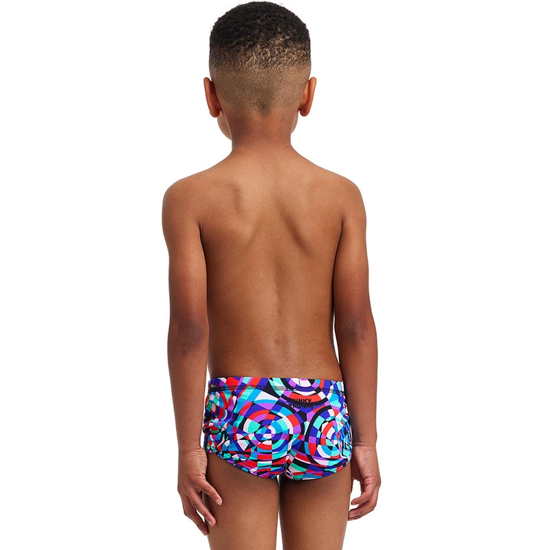Funky Trunks - Video Star - Toddler Boys Printed Trunks 2 Funky Trunks - Video Star - Toddler Boys Printed Trunks - Image 2