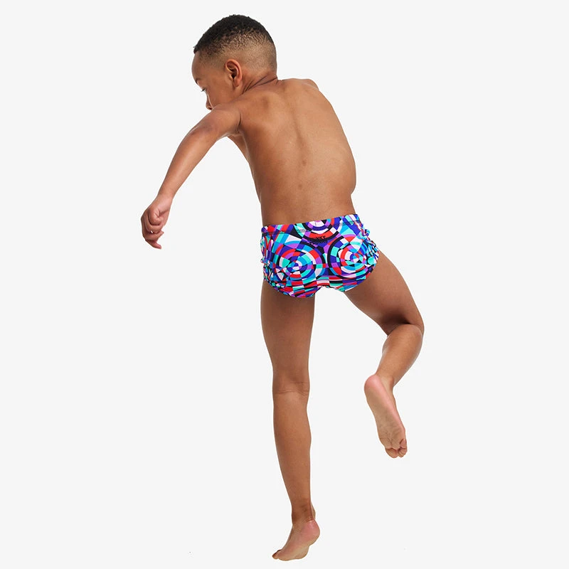 Funky Trunks - Video Star - Toddler Boys Printed Trunks 4 Funky Trunks - Video Star - Toddler Boys Printed Trunks - Image 4