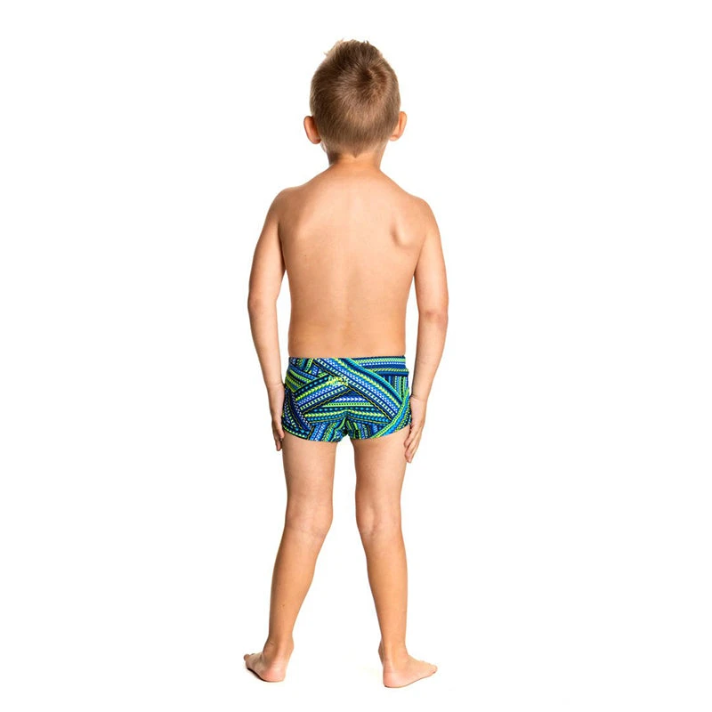 Funky Trunks - Water Warrior Toddlers Printed Trunks 3 Funky Trunks - Water Warrior Toddlers Printed Trunks - Image 3
