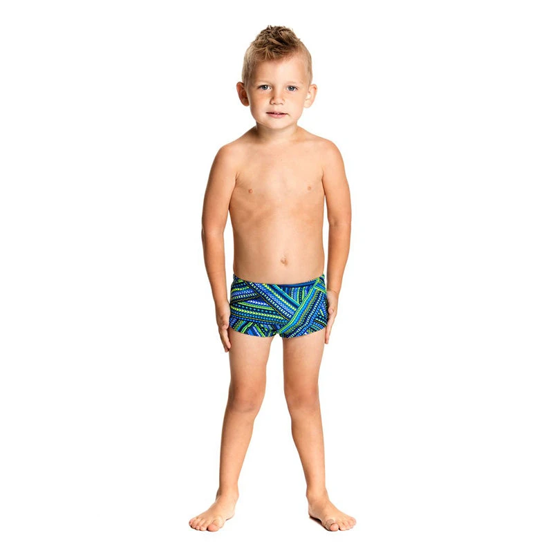 Funky Trunks - Water Warrior Toddlers Printed Trunks 4 Funky Trunks - Water Warrior Toddlers Printed Trunks - Image 4
