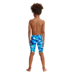 Funky Trunks - White Pointer - Toddler Boys Miniman Jammers -Funky Trunks Swim Gear Store funky trunks white pointer toddler boys miniman jammers 3