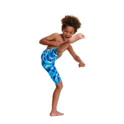 Funky Trunks - White Pointer - Toddler Boys Miniman Jammers -Funky Trunks Swim Gear Store funky trunks white pointer toddler boys miniman jammers 4