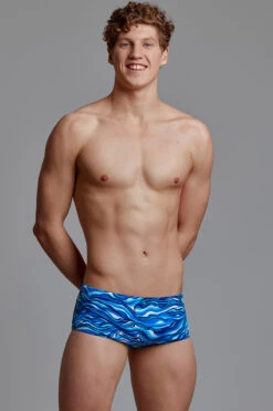 Funky Trunks - Wild Water - Mens Eco Sidewinder Trunks -Funky Trunks Swim Gear Store funky trunks wild water mens eco sidewinder trunks 4