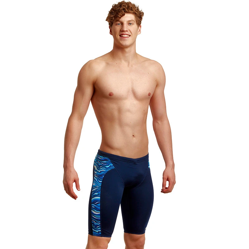 Funky Trunks - Wild Water - Mens Eco Training Jammers 5 Funky Trunks - Wild Water - Mens Eco Training Jammers - Image 5