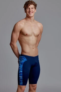 Funky Trunks - Wild Water - Mens Eco Training Jammers 13 Funky Trunks - Wild Water - Mens Eco Training Jammers -Funky Trunks Swim Gear Store funky trunks wild water mens training jammers 6