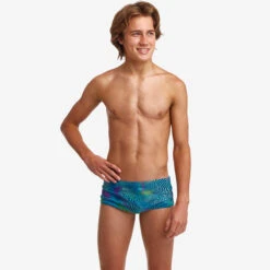 Funky Trunks - Wires Crossed - Boys Sidewinder Trunks -Funky Trunks Swim Gear Store funky trunks wires crossed boys sidewinder trunks 4
