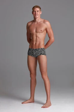 Funky Trunks - Zebra Crossing - Mens Eco Classic Trunks -Funky Trunks Swim Gear Store funky trunks zebra crossing mens eco classic trunks 5