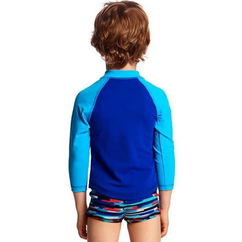 Funky Trunks - Bear Grills Toddler Boys Zippy Rash Vest 2 Funky Trunks - Bear Grills Toddler Boys Zippy Rash Vest - Image 2