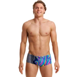 Funky Trunks - Zorse Code - Mens Sidewinder Trunks